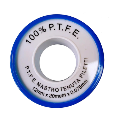 Τεφλόν PTFE ταινία σφραγίδων νημάτων υψηλής πυκνότητας για τη σφραγίδα νημάτων βιδών