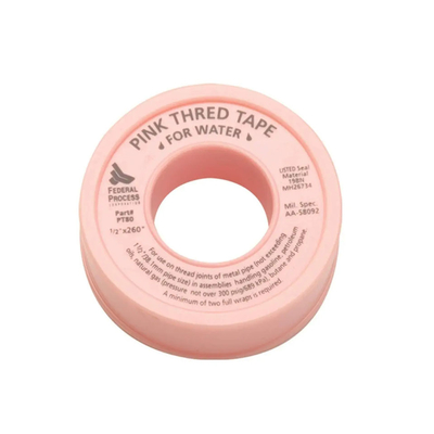 Χρωματισμένη 100% PTFE PTFE τεφλόν ταινία σφραγίδων νημάτων νημάτων ταινία