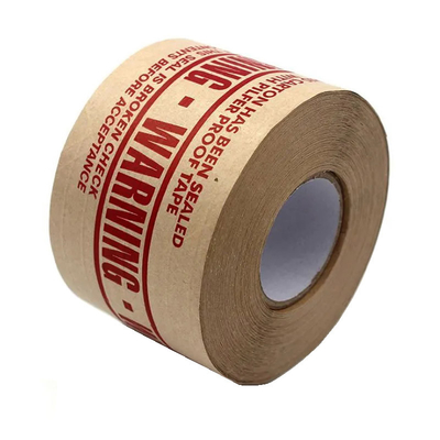 Τυπωμένη αυτοκόλλητη ταινία Kraft Tape Gummed Water Activated Tape