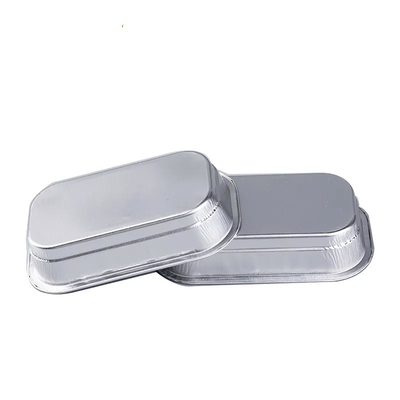 320ml Casserole αργιλίου αερογραμμών αεροπλάνων εμπορευματοκιβωτίων τροφίμων φύλλων αλουμινίου αργιλίου τηγάνι με το καπάκι