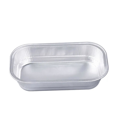 320ml Casserole αργιλίου αερογραμμών αεροπλάνων εμπορευματοκιβωτίων τροφίμων φύλλων αλουμινίου αργιλίου τηγάνι με το καπάκι