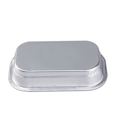 320ml Casserole αργιλίου αερογραμμών αεροπλάνων εμπορευματοκιβωτίων τροφίμων φύλλων αλουμινίου αργιλίου τηγάνι με το καπάκι
