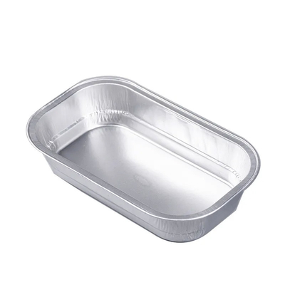 320ml Casserole αργιλίου αερογραμμών αεροπλάνων εμπορευματοκιβωτίων τροφίμων φύλλων αλουμινίου αργιλίου τηγάνι με το καπάκι
